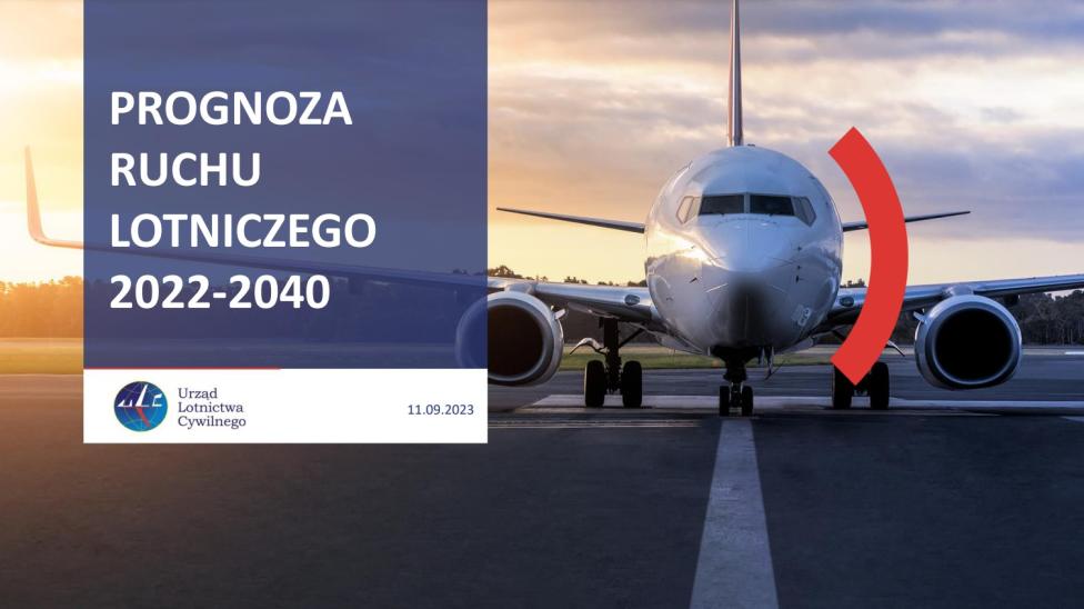 Prognoza ruchu lotniczego w Polsce na lata 2022-2040 (fot. ULC)