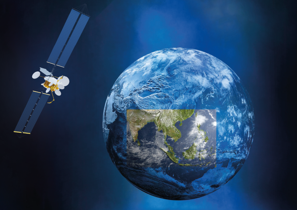 Satelita OneSat zapewni łączność szerokopasmową milionom klientów Thaicom (fot. Airbus)