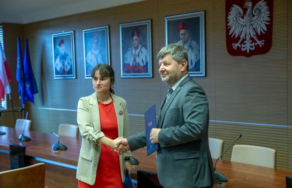 Politechnika Rzeszowska podpisała umowę o współpracy z firmą Boeing (fot. D. Jakubiec)