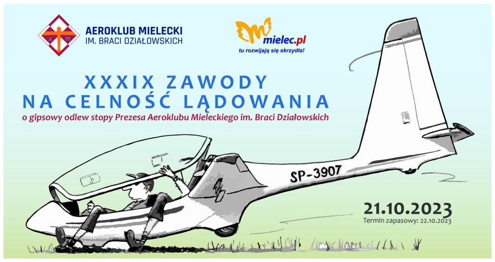 XXXIX Zawody szybowcowe na celność lądowania w Mielcu (fot. Aeroklub Mielecki)
