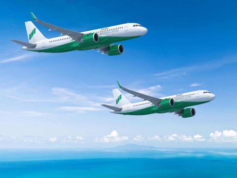 SMBC Aviation Capital zamówiła 60 maszyn z rodziny A320neo (fot. Airbus)