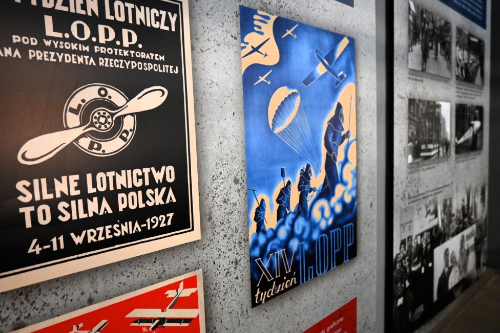 Wystawa "100-lecie L.O.P.P." (fot. Muzeum Lotnictwa Polskiego)