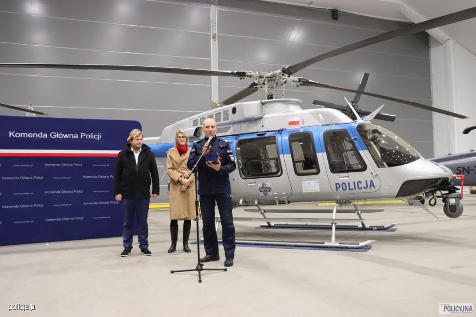 Śmigłowiec Bell-407GXi dla Policji (fot. Krzysztof Chrzanowski, BKS KGP)