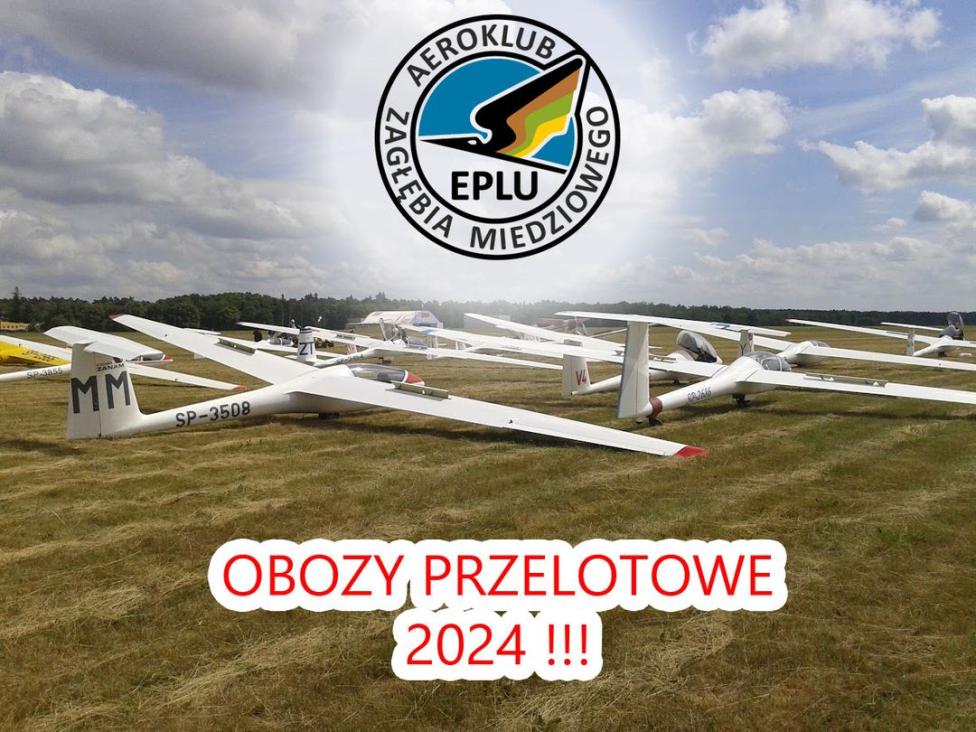 Obozy przelotowe 2024 w Lubinie (fot. Aeroklub Zagłębia Miedziowego)