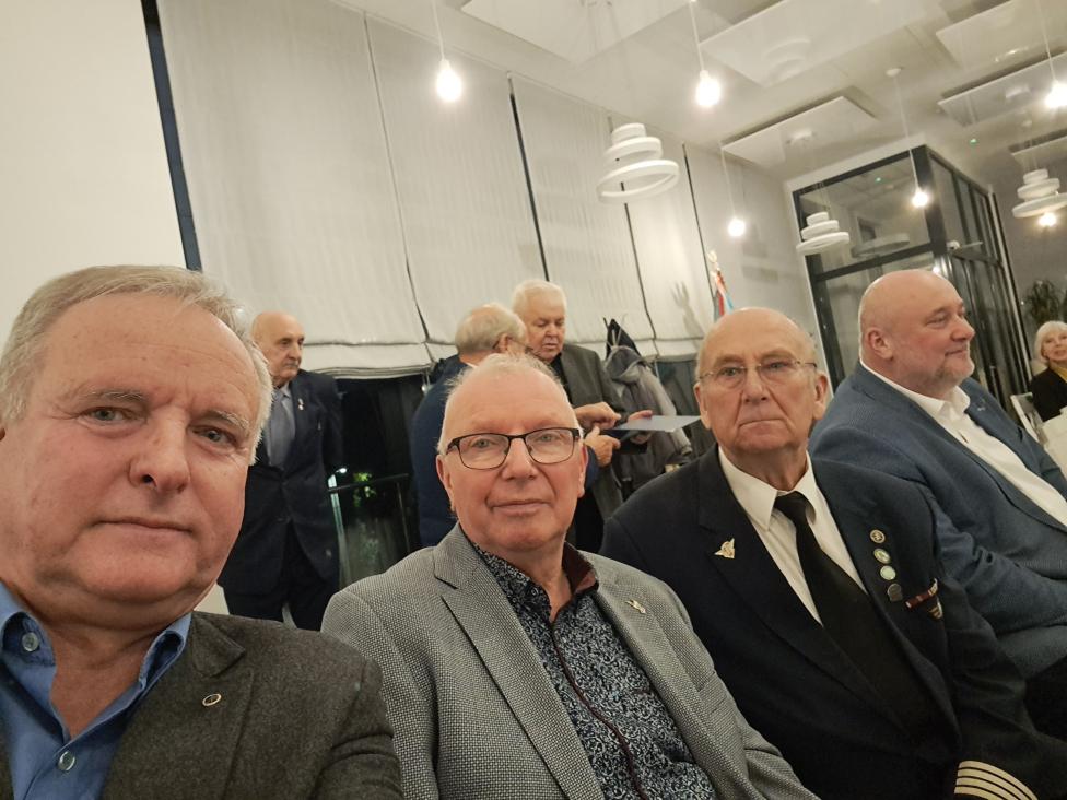 Bydgoski Klub Seniorów Lotnictwa na spotkaniu wigilijnym (fot. Kazimierz W. Chudziński)