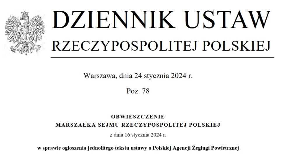 Obwieszenie Marszałka Sejmu z 24 stycznia 2024