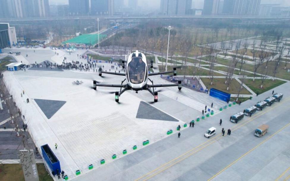 EH216-S - UAV do przewozu pasażerów (fot. EHang)
