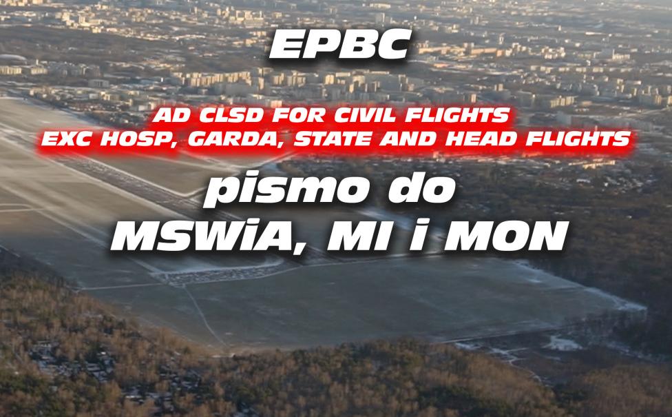 EPBC AD CLSD  Pismo Tomasza Siembidy do MSWiA, MI i MON