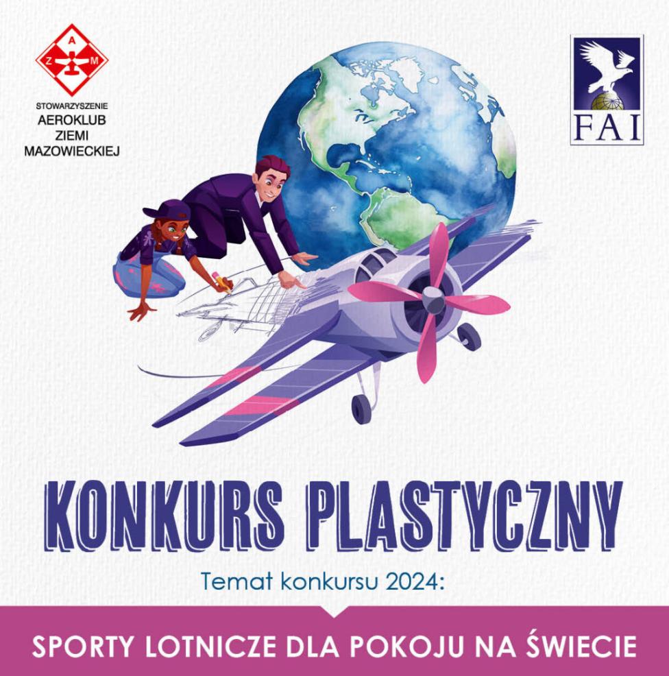 Konkurs Młodych Artystów FAI 2024 - etap regionalny (fot. Aeroklub Ziemi Mazowieckiej)