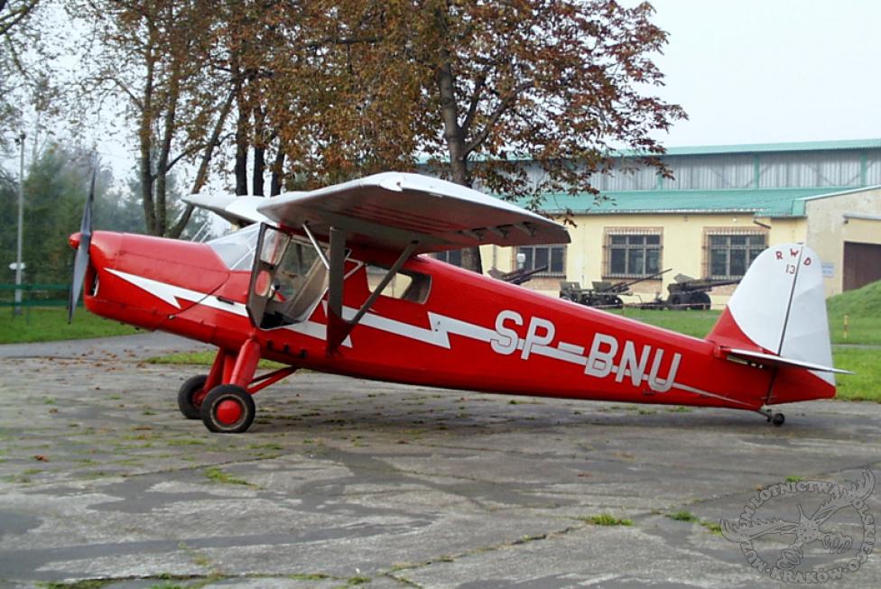 RWD-13 w Muzeum Lotnictwa Polskiego w Krakowie (fot. Muzeum Lotnictwa Polskiego)
