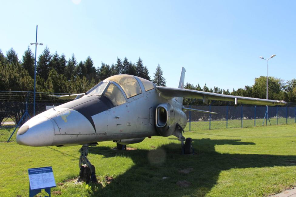 PZL I-22 M-91 Iryda, nr boczny 104 w Muzeum Sił Powietrznych w Dęblinie (fot. Muzeum Sił Powietrznych)