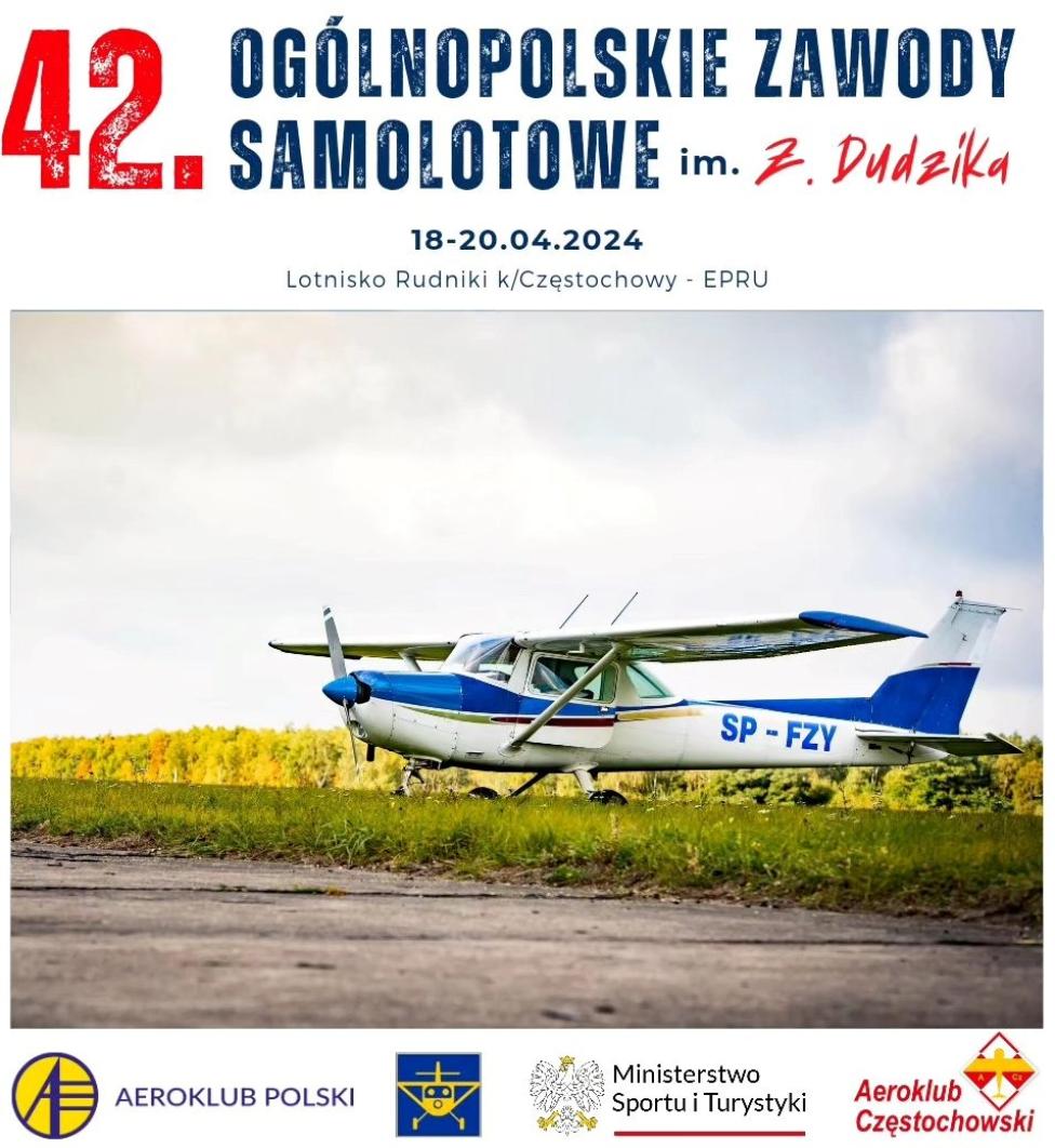 42. Ogólnopolskie Zawody Samolotowe im. Zdzisława Dudzika (fot. Aeroklub Częstochowski)