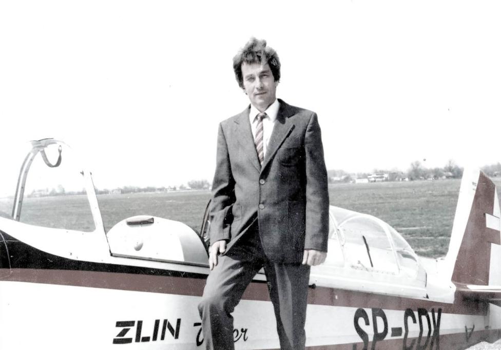 Józef Stopkowicz (fot. Aeroklub Podkarpacki Szkoła Lotnicza)