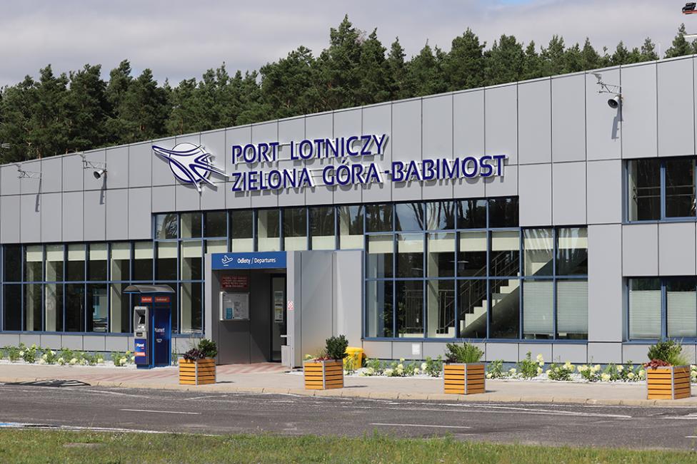 Port Lotniczy Zielona Góra-Babimost (fot. Polskie Porty Lotnicze)