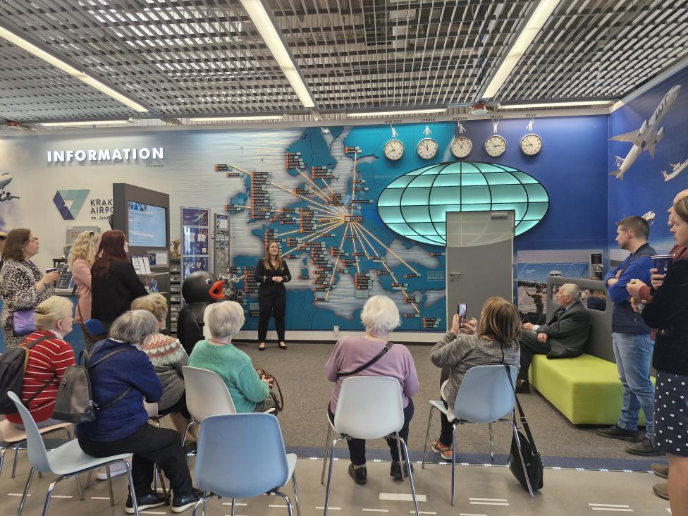 Centrum Edukacji Lotniczej z myślą o seniorach (fot. Kraków Airport) Centrum Edukacji Lotniczej z myślą o seniorach (fot. Kraków Airport)
