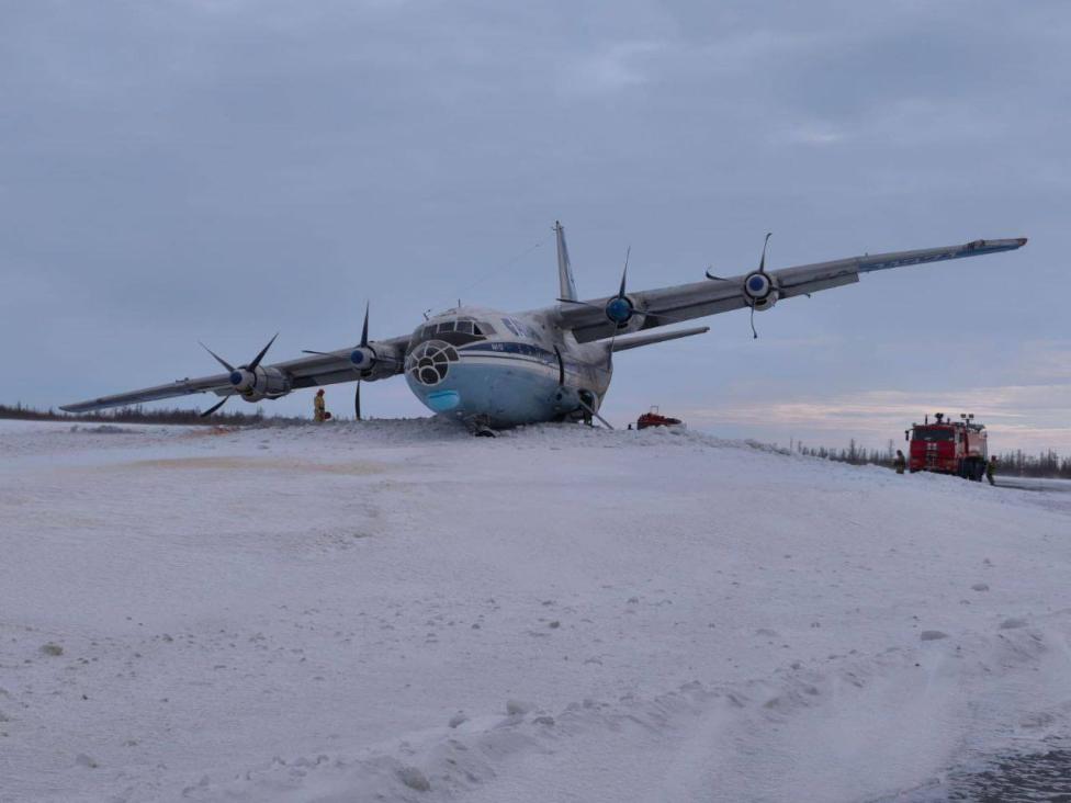 Wypadek samolotu An-12 w Rosji, fot. fl360