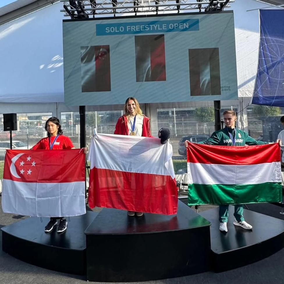 Maja Kuczyńska została Mistrzynią Świata w Indoor Skydivingu w kategorii Freestyle (fot. Flyspot Indoor Skydiving) Maja Kuczyńska została Mistrzynią Świata w Indoor Skydivingu w kategorii Freestyle (fot. Flyspot Indoor Skydiving)
