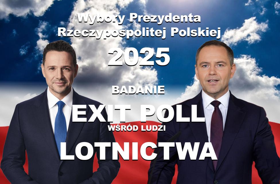 Zaproszenie do badania "Exit poll" wśród ludzi lotnictwa