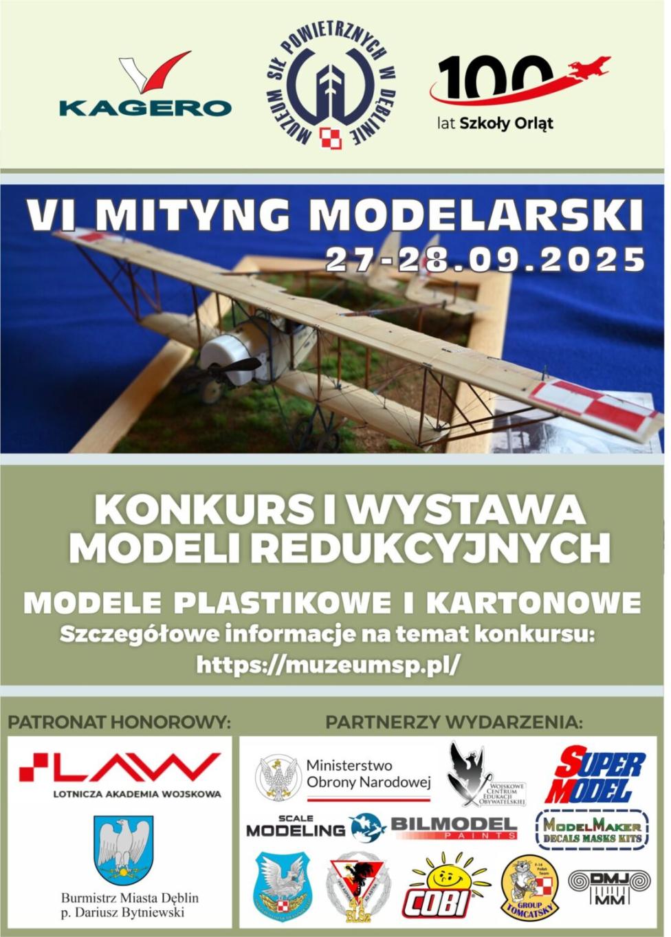 VI Mityng Modelarski w Muzeum Sił Powietrznych w Dęblinie (fot. Muzeum Sił Powietrznych w Dęblinie)