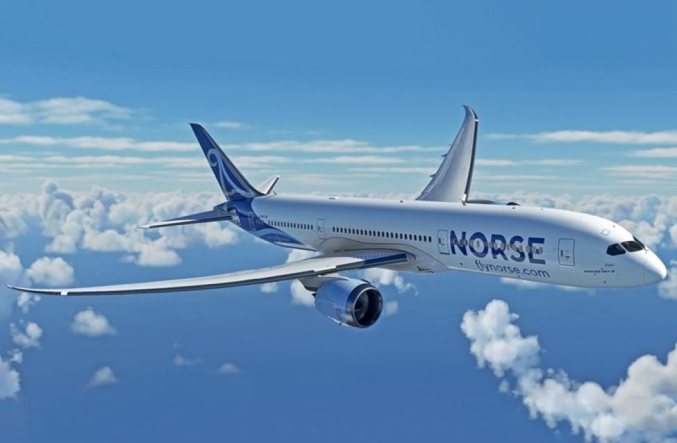 B787 należacy do linii Norse, fot. źródło Artur Kielak B787 należacy do linii Norse, fot. źródło Artur Kielak