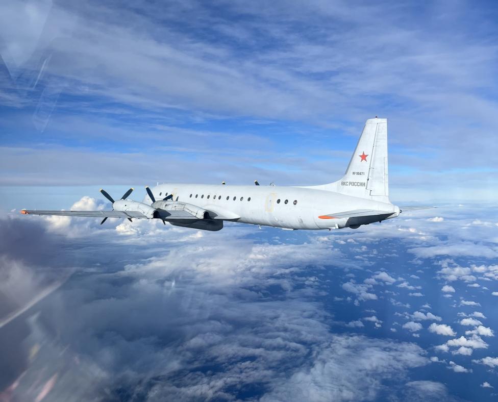 Ił-20 rosyjskich Sił Powietrznych w locie (fot. Dowództwo Operacyjne Rodzajów Sił Zbrojnych) Ił-20 rosyjskich Sił Powietrznych w locie (fot. Dowództwo Operacyjne Rodzajów Sił Zbrojnych)