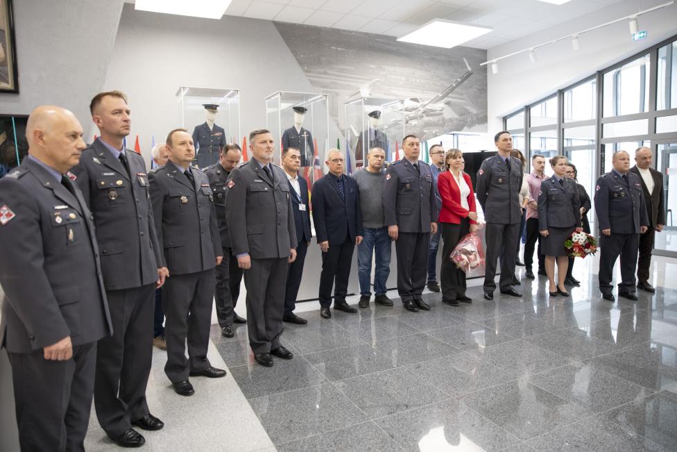 Uroczyste pożegnanie Dziekana Wydziału Lotnictwa, fot. Wojsko Polskie