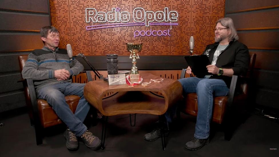 Zbigniew Kunas w programie Radia Opole pt. 'Następne pytanie proszę' (fot. kadr z filmu na youtube.com)