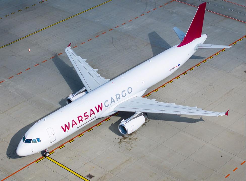 A321F linii Warsaw Cargo (fot. Piotr Adamczyk)
