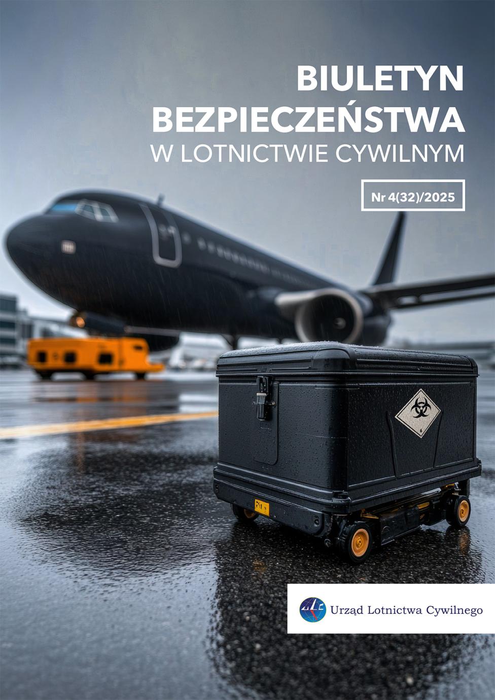 Biuletyn Bezpieczeństwa w Lotnictwie Cywilnym Nr 4(32)-2025 (fot. ULC)