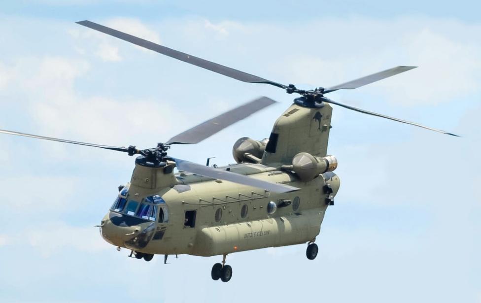 CH-47 Chinook należący do U.S. Army (fot. Sgt. Steven Galimore, CC0, Wikimedia Commons)