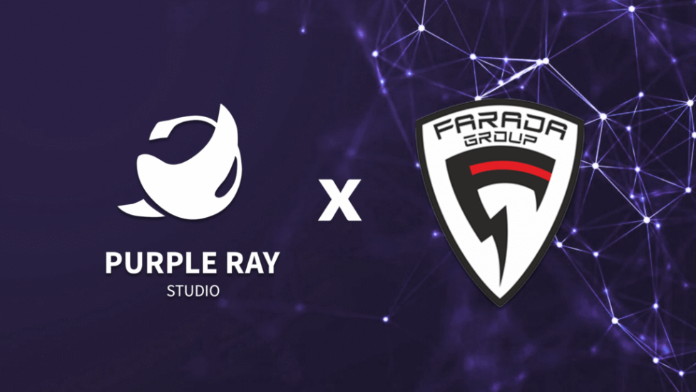 Purple Ray Studio i Farada Group - logo (fot. Purple Ray Studio)