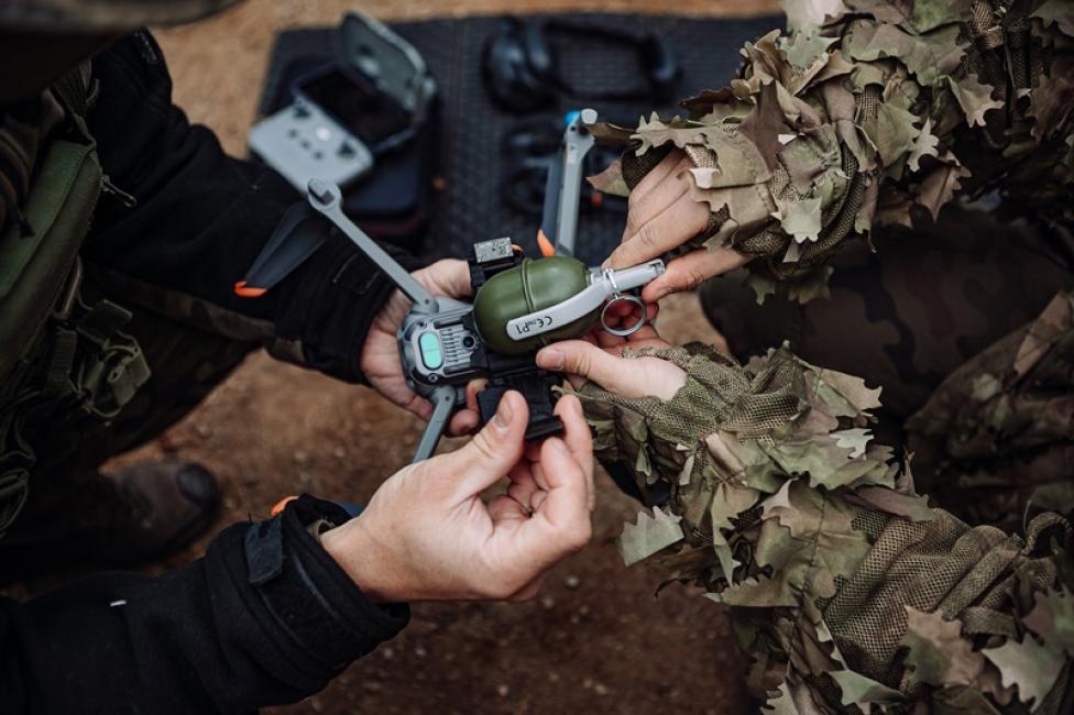 Szkolenie operatora drona (fot. szer. Aneta Lewoń)