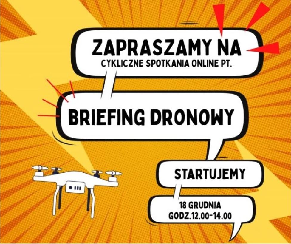 Briefing dronowy 18.12.2025 (fot. ULC)