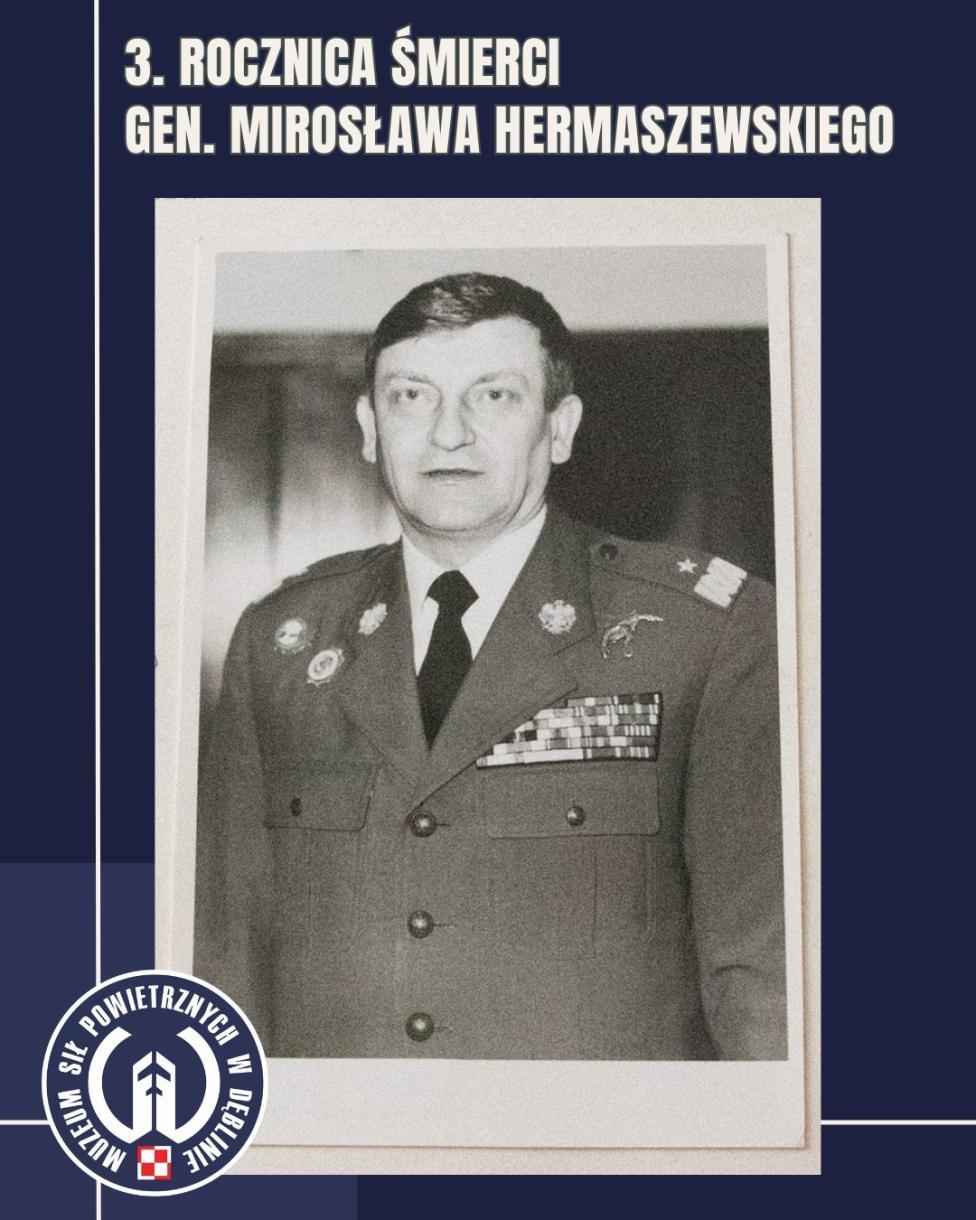 Gen. Mirosław Hermaszewski - 3. rocznica śmierci (fot. Muzeum Sił Powietrznych w Dęblinie)