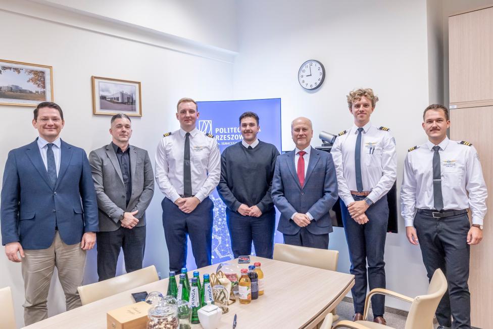 Przy Politechnice Rzeszowskiej powstało reprezentacyjne stowarzyszenie lotnicze (fot. Politechnika Rzeszowska)