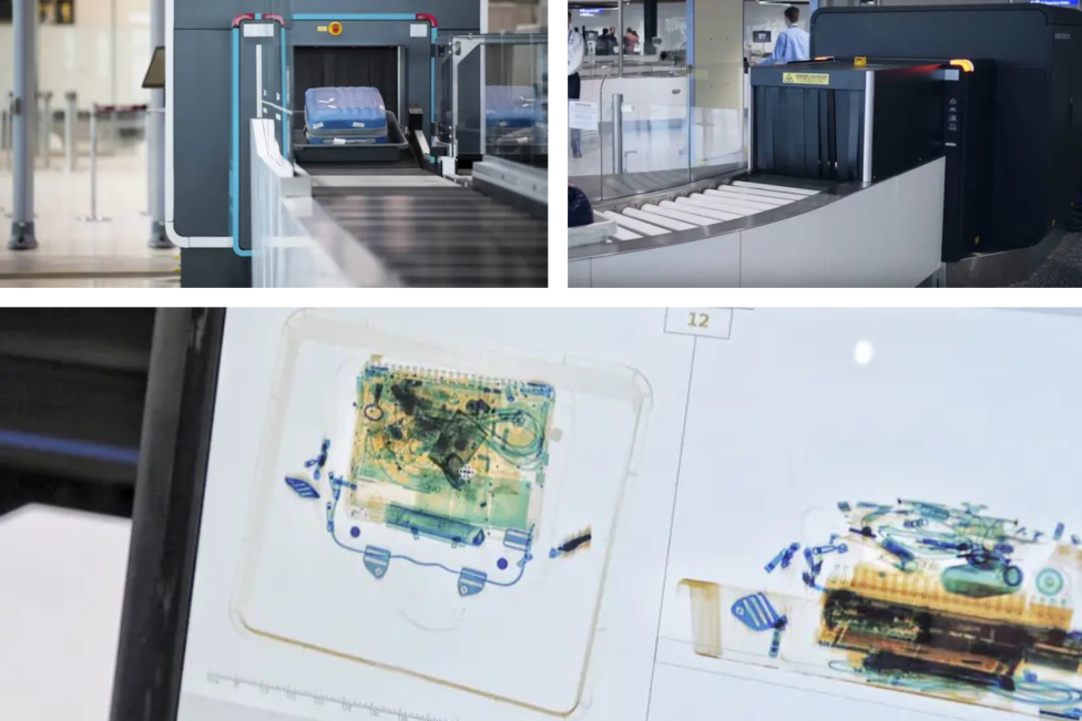 Sprzęt RTG do wykrywania materiałów wybuchowych (fot. Port Lotniczy Rzeszów-Jasionka)