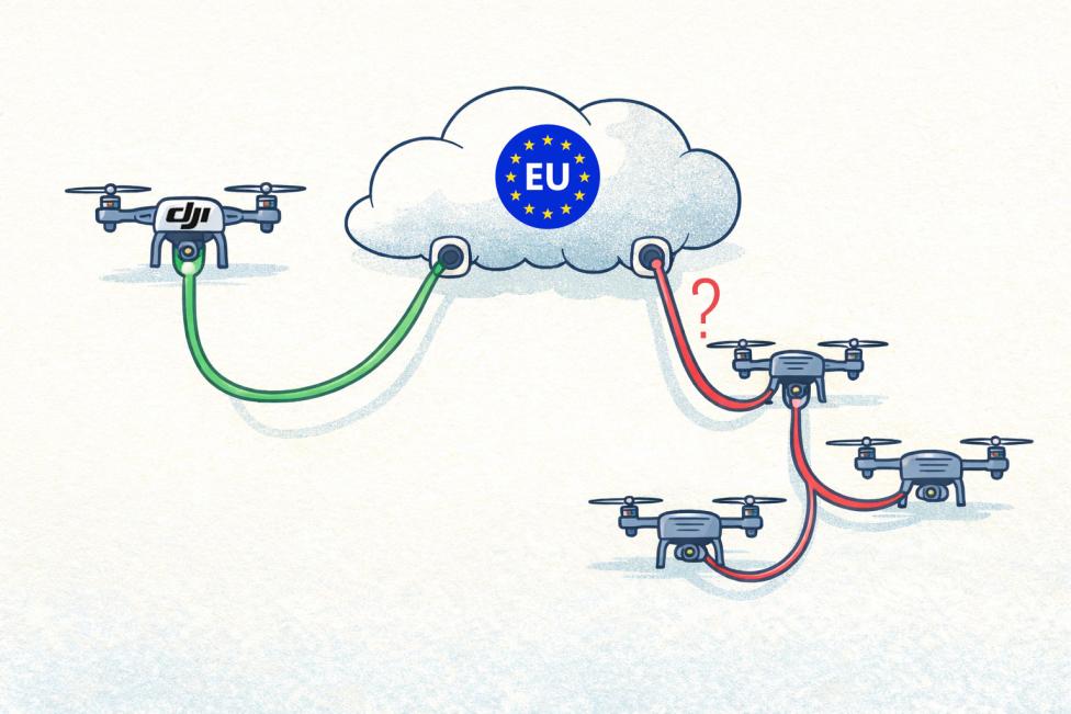 Jak Europa zapomniała, co sama wymyśliła, czyli EASA współpracuje z DJI na rzecz bezpieczeństwa