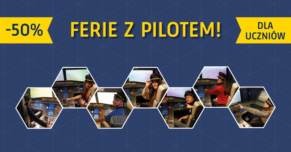 Ferie z pilotem (fot. Centrum Edukacji Lotniczej Kraków Airport)