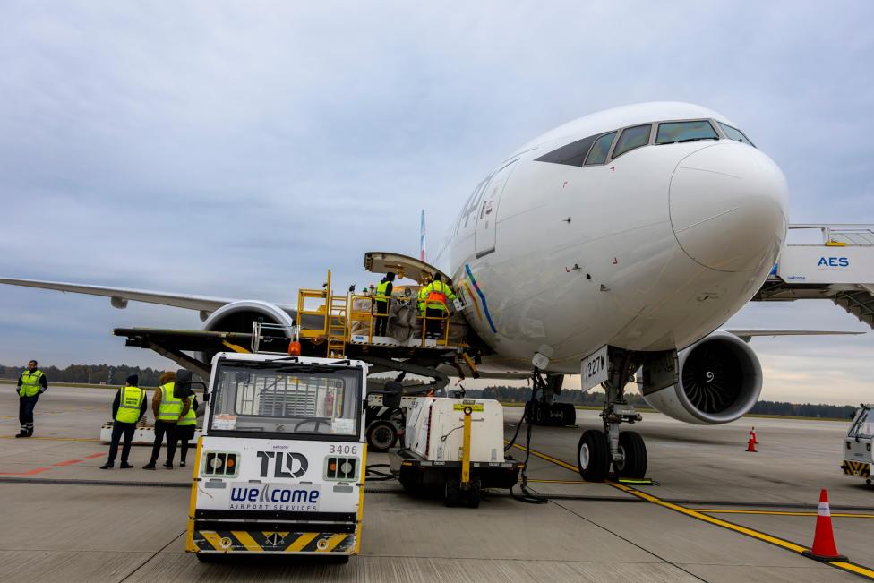 Welcome Airport Services - obsługa samolotu w Katowicach (fot. Welcome Airport Services Katowice)