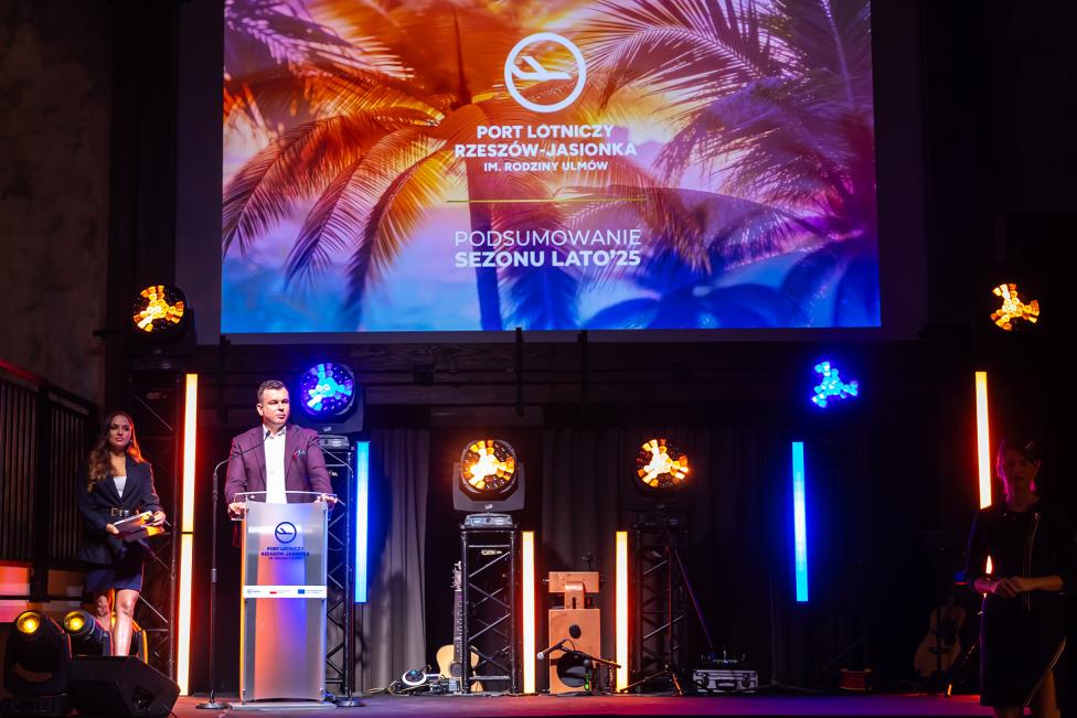 Lotnisko Rzeszów-Jasionka podsumowało rekordowy sezon Lato’25 (fot. Port Lotniczy Rzeszów-Jasionka)