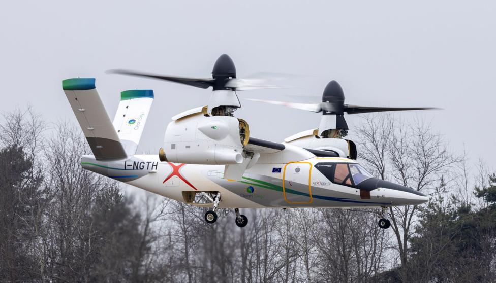 Pierwszy lot demonstratora Next Generation Civil Tiltrotor (NGCTR-TD) (fot. Łukasiewicz – Instytut Lotnictwa)