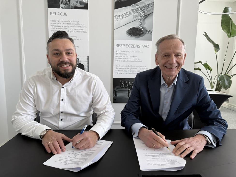 Samer Bou Habib i Jacek Goliszewski, Prezes BCC (fot. BCC)2
