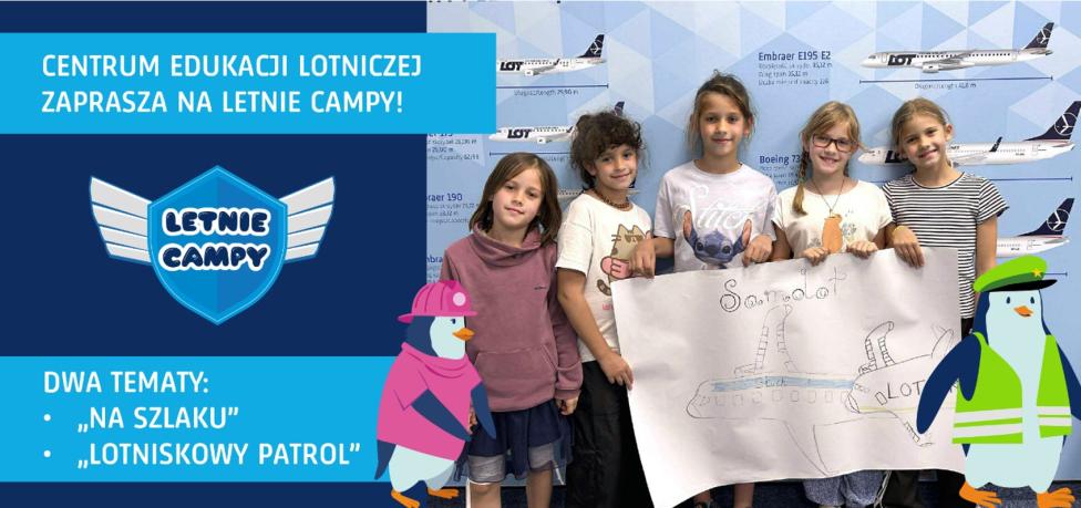 Letnie Campy w Centrum Edukacji Lotniczej Kraków Airport (fot. Kraków Airport)