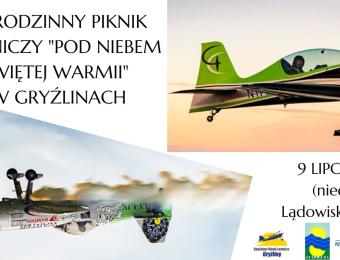 IX Rodzinny Piknik Lotniczy "Pod Niebem Kopernika" w Gryźlinach (fot. Rodzinny Piknik Lotniczy w Gryźlinach)