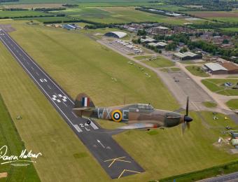 Hawker Hurricane G-HURI, fot. Polish Heritage Flight