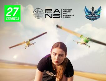 'Skrzydlaty bieg' na lotnisku w Depułtyczach Królewskich 2026 (fot. PANS w Chełmie)