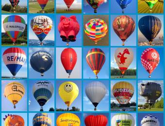 Balony na 5. Małopolskim Festiwalu Balonów 'Odlotowa Małopolska' (fot. Małopolski Festiwal Balonów 'Odlotowa Małopolska')