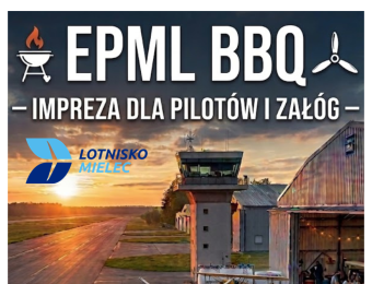 EPML BBQ – otwarcie domku pilota, fot. Lotnisko Mielec
