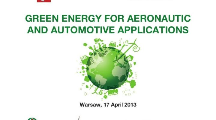 Seminarium Green Energy for Aeronautic and Automotive Applications