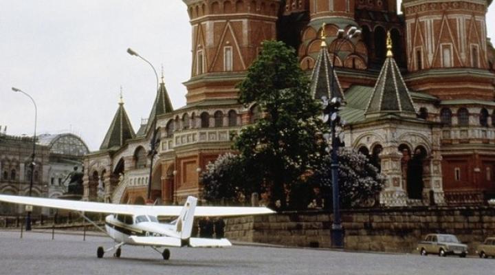 Lądowanie Mathiasa Rausa w Moskwie 